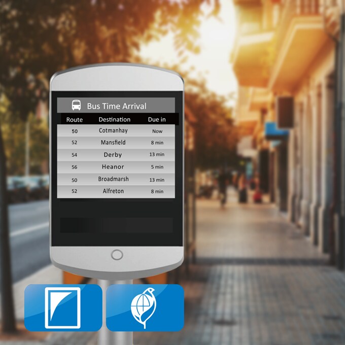 Bus Stop display application